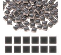 sourcing map Azulejos de mosaico cuadrados de 9 mm, piezas de mosaico de cerámica de 300 g, azulejos de porcelana esmaltada a granel para jarrón, macetas, decoración de acuarios, proyectos de jardín