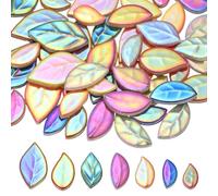 sourcing map Azulejos de mosaico de cerámica de hojas de 300 g para manualidades a granel, para hacer mosaicos creativos de varios tamaños, suministros para el hogar, manualidades, decoración de