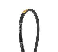 sourcing map B-1650 Trapezoidales Correas Transmisión Correa 1650mm Interior Circunferencia Goma para Potencia Transmisión