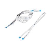 sourcing map B Tipo 1.0mm Distancia 4 pines Flexible Plano Cable FPC FFC Conectar Alambre 8 Pulgadas 10 piezas