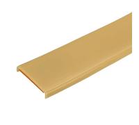 sourcing map Banda de borde de muebles en forma de U, borde flexible autoadhesivo de 2 m, protectores de borde TPE de 5 x 30 mm para armarios, restauración de reparación de muebles, beige