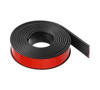 sourcing map Banda de borde en forma de U de 1-1/4 pulgadas x 9.8 pies (32 mm x 3000 mm) autoadhesivo TPE flexible protector de borde de chapa para reparación de muebles, armarios, mesas, color negro