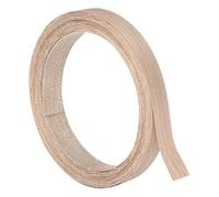 sourcing map Bandas de borde de chapa de madera de 3/4 pulgadas x 16 pies, tiras flexibles de roble rojo prepegadas, para planchar con cinta adhesiva de madera termofusible para reparación de armarios