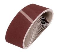 sourcing map Bandas de lijado de 76 mm x 533 mm, 14 unidades, grano 240, lijadora, lijadora, lijadora, para carpintería, pulido de metal, afilador de cuchillos