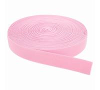 sourcing map Bandas elásticas para coser 2,5 cm x 9 m, color rosa, carrete elástico de alta elasticidad para pelucas, cintura, pantalones, proyectos de manualidades