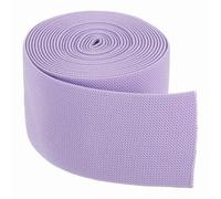 sourcing map Bandas elásticas para coser 7,5 cm x 4,6 m, color morado lavanda, carrete elástico de alta elasticidad para pelucas, cintura, pantalones, proyectos de manualidades