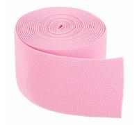 sourcing map Bandas elásticas para coser 7,5 cm x 4,6 m, color rosa, carrete elástico de alta elasticidad para pelucas, cintura, pantalones, proyectos de manualidades