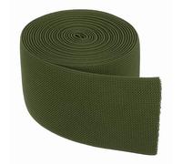 sourcing map Bandas elásticas para coser, 7,5 cm x 4,6 m, color verde oliva, bobina elástica de alta elasticidad para pelucas, cintura, pantalones, proyectos de manualidades