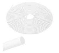 sourcing map Barra de respaldo de 32.8 pies, protector de calafateo de espuma de silicona espumada de 13/50 pulgadas de diámetro, sello de tira para sellar huecos de hormigón, juntas de expansión