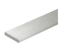 sourcing map Barra plana de acero inoxidable 316L de 500 mm de largo, 25 mm de ancho, 4 mm de grosor, tiras de metal con acabado cepillado para bricolaje, cocina, manualidades, maquinaria