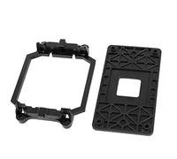 sourcing map Base de Soporte de Pie de Ventilador AMD CPU de Plástico Negro para Enchufe AM2 AM3