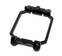 sourcing map Base de soporte de ventilador de refrigeración de CPU AMD de plástico negro para zócalo AM2 AM3