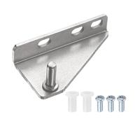 sourcing map Bisagras de repuesto de acero inoxidable para nevera, bisagra de columna interior para puerta de congelador, eje derecho, 0.27 pulgadas de diámetro, 1.45 pulgadas de espacio, para