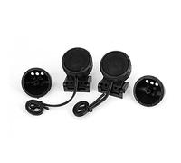 sourcing map Black Shell Car Audio System 300W 102dB Dome Tweeters 2 Pcs