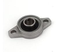 sourcing map Bloque de Almohada del cojinete de zinc y aleación FL001 de diámetro de agujero de 12mm