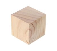 sourcing map Bloques de madera, 5/16 x 5/16 x 5/16 pulgadas, cubo cuadrado de madera sin terminar para bricolaje, decoración artística, manualidades, tallado a mano