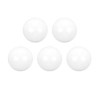 sourcing map Bola de PTFE, de 22 mm de diámetro, Acabado de tierra, Bomba neumática de diafragma blanco, 5uds