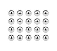 sourcing map Bolas De Rodamiento De Acero Cromo Gcr15 G10 50Pcs