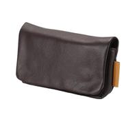 sourcing map Bolsa de almacenamiento para cámara digital, 6.3 x 4 x 2 pulgadas, material de poliuretano, multiusos, pequeñas bolsas portátiles para Nikon W300S Fuji X-70 / XF10 para mujeres y hombres