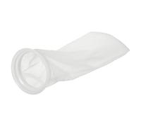 sourcing map Bolsa de filtro de anillo de 200 μm, 35 x 10,4 cm, malla de nailon, filtro de líquido, bolsas de filtración para acuarios, filtración industrial de refrigerante de agua