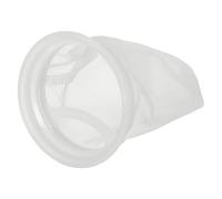 sourcing map Bolsa de filtro de anillo de 200 μm, malla de nailon de 15 x 10,4 cm, bolsas de filtro de líquido, bolsas de filtración para acuarios, filtración industrial de refrigerante de agua
