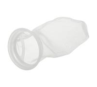 sourcing map Bolsa de filtro de anillo de 80 μm, 25 x 10,4 cm, malla de nailon, filtro de líquido, bolsas de filtración para acuarios, filtración industrial de refrigerante de agua