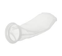 sourcing map Bolsa de filtro de anillo de 80 μm, 35 x 10,4 cm, malla de nailon, filtro de líquido, bolsas de filtración para acuarios, filtración industrial de refrigerante de agua