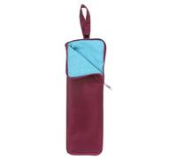 sourcing map Bolsa de transporte para paraguas, portátil, reversible, funda plegable impermeable para almacenamiento, viajes, hogar, exteriores, vino, 4.3"x13.4"