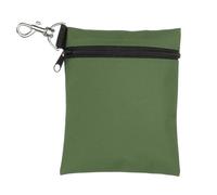 sourcing map Bolsa para camiseta de golf, 5.5 x 6.7 pulgadas, bolsa de golf profesional con cremallera, bolsa de bolsillo con clip de mosquetón de metal, bolsas de almacenamiento para hombres y