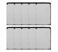 sourcing map Bolsas de filtro de acuario, bolsa de malla fina con cremallera, reutilizable, versátil, de 6 x 4 pulgadas, (negro, 10 unidades), diseñada para peceras, acuarios, estanques, carbón