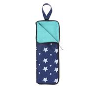 sourcing map Bolsas para paraguas húmedos de viaje de 4.7 x 12.6 pulgadas, funda portátil de almacenamiento para paraguas plegables compactos, viajes, hogar, al aire libre, estrella