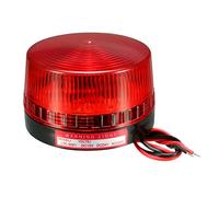 sourcing map Bombilla de luz de advertencia tipo LED intermitente giratoria Lámpara Torre Industrial de señal AC 220V rojo LTE-5061