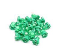 sourcing map Bombillas Led T3 Verde 20 Pzas para Indicador Tablero Coche