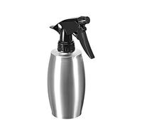 sourcing map Botella de Pulverización de 11.8 Oz/350ml de Acero Inoxidable 304 con Pulverizador de Rocío Fina, Envase Rellenable