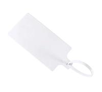 sourcing map Bridas de plástico con cierre hermético, 255 mm de longitud, tamaño grande, para contenedores de equipaje, color blanco, paquete de 50 unidades