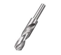 sourcing map Brocas De Vástago Reducido 21mm, Acero de Alta Velocidad HSS 4241 con Vástago Recto de 1/2 Pulgada