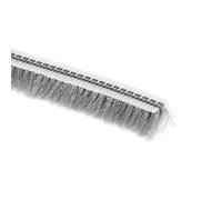sourcing map Brocha para burlete de 5 m, tira de sellado de ranura para tarjetas, cepillo de barrido de puerta para ventana de puerta, 5 x 7 mm de ancho x alto