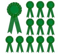 sourcing map Broche de cinta de premio en blanco, broche de insignia de fiesta, broche de insignia para mujeres y hombres, ramillete de satén colorido, talla única, Hierro