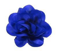 sourcing map Broche de flores de rosa, hecho a mano, tela de satén, broche de solapa, broche de flores, elegante clip floral para el pelo para mujer, boda, fiesta, baile, banquete, 4.3 Inch, Seda, No