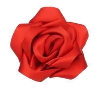 sourcing map Broches y pines de flores de rosa, pines de solapa de flores, broches florales grandes para boda, 4.3, Poliéster