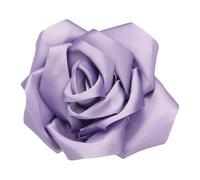 sourcing map Broches y pines de flores de rosa, pines de solapa de flores, broches florales grandes para boda, 4.3, Poliéster