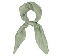 sourcing map Bufandas de moda para mujer, bufanda cuadrada de seda, bufanda de satén sedoso para la cabeza, verde, 21 x 21 inch