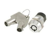 sourcing map C.A. 4A/125V 2A/250V Interruptor Electrónico 2 Posiciones NA NC Bloqueo por Llave