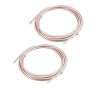 sourcing map Cable coaxial RF de conexión de baja pérdida RG-179 200cm 2uds