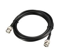 sourcing map Cable coaxial RG58 con conectores BNC macho a BNC macho, 50 Ohm, 3,6 m
