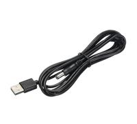 sourcing map Cable de alimentación USB a CC de 2 m, USB a CC, 5,5 mm x 2,1 mm, cable de alimentación de 5 V, color negro, para mini ventilador, cámara, teléfono móvil, tableta, dispositivos, 1 unidad