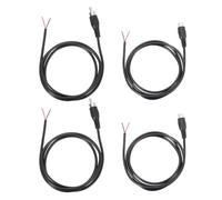 sourcing map Cable de altavoz RCA a cable desnudo de 3.3 pies, repuesto de 22 AWG, conector RCA macho hembra a extremo abierto, adaptador de conector de cable de audio para amplificador, altavoces de