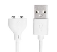 sourcing map Cable de carga magnético USB CC de 2.6 pies, cable de carga magnético de repuesto de 7 mm, polaridad única (S-S) para juguetes recargables, limpiador facial, cepillo de dientes eléctrico