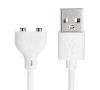 sourcing map Cable de carga magnético USB CC de 2.6 pies, cable de carga magnético de repuesto de 8 mm, polaridad única (S-S) para juguetes recargables, limpiador facial, cepillo de dientes eléctrico