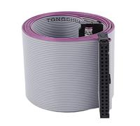 sourcing map Cable de cinta plana de la Placa Base 118cm de longitud IDC de 40 pines hembra a Conector hembra